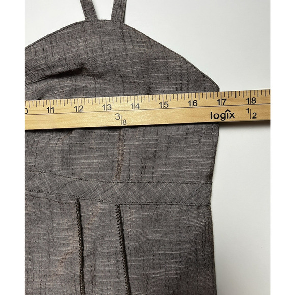 Matilda Jane Sweetheart Hammond Bay Picnic Dress Brown Stretch Size Small Autumn - Picture 4 of 11
